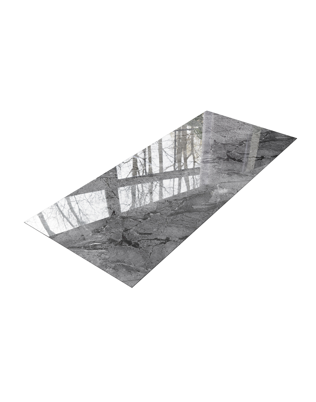PVC-Paneel Marmor Oslo Grau 288x122 cm