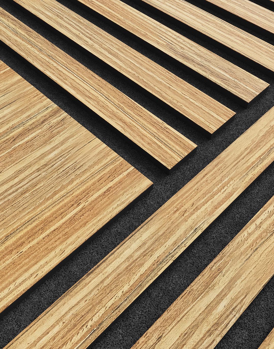 Akustikpaneel Vectra Golden Teak 240x60 cm