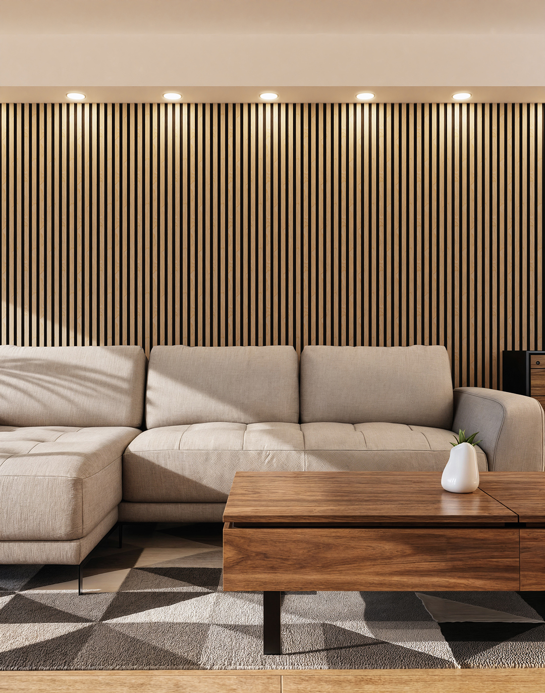 Akustikpaneel White Oak 240x60 cm Muster Akustikpaneel White Oak 240x60 cm Muster