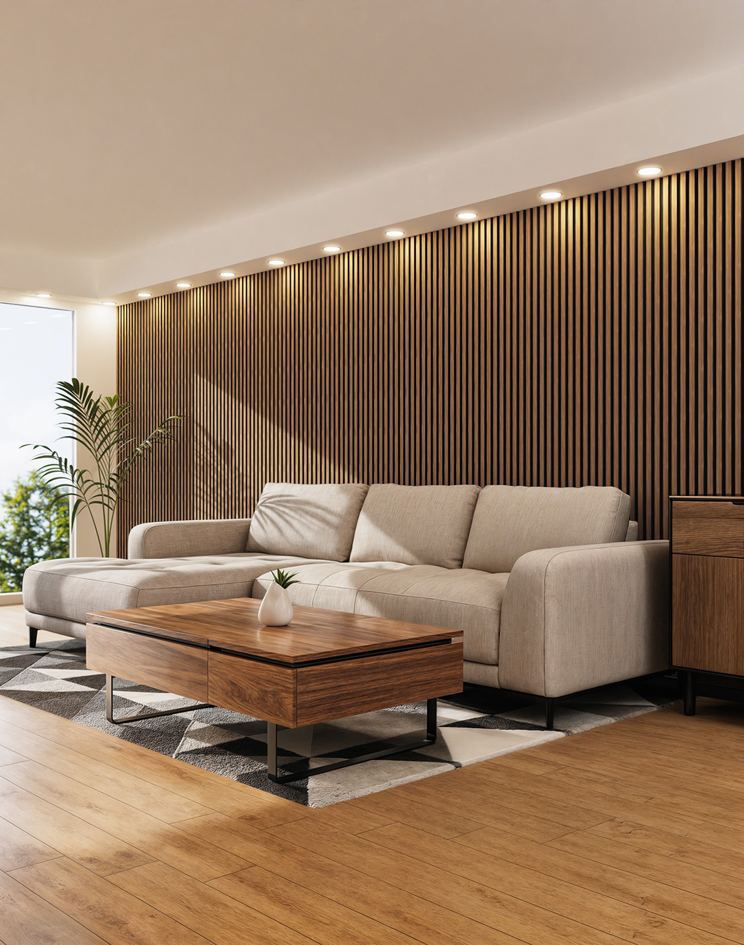 Akustikpaneel Golden Teak 240x60 cm Angebot Akustikpaneel Golden Teak 240x60 cm Angebot