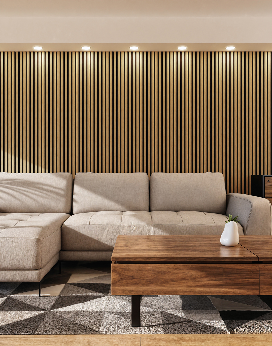 Akustikpaneel Blonde Oak 240x60 cm Angebot Akustikpaneel Blonde Oak 240x60 cm Angebot