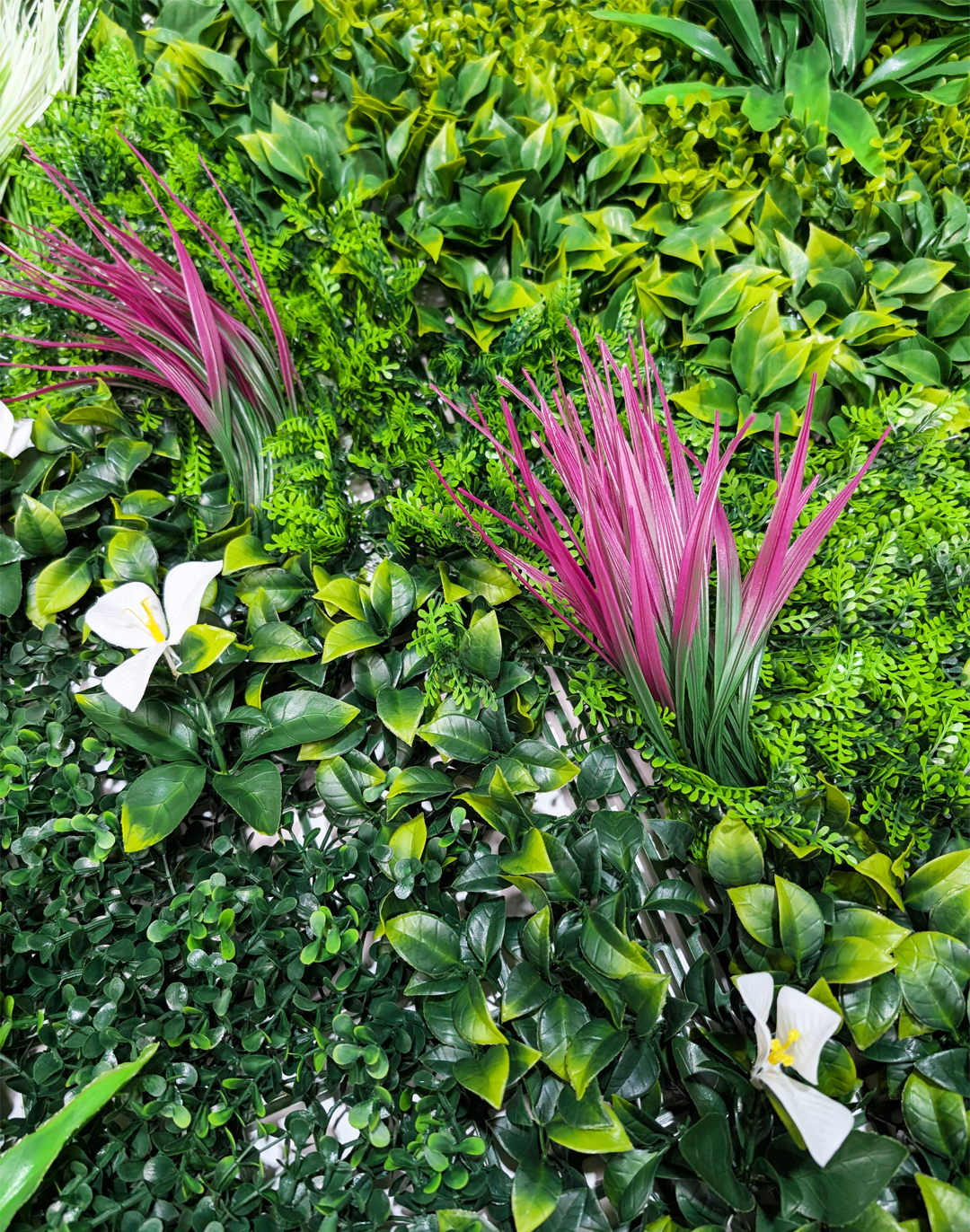 Pflanzenwand Tropical Glow 100x100 cm Pflanzenwand Tropical Glow 100x100 cm