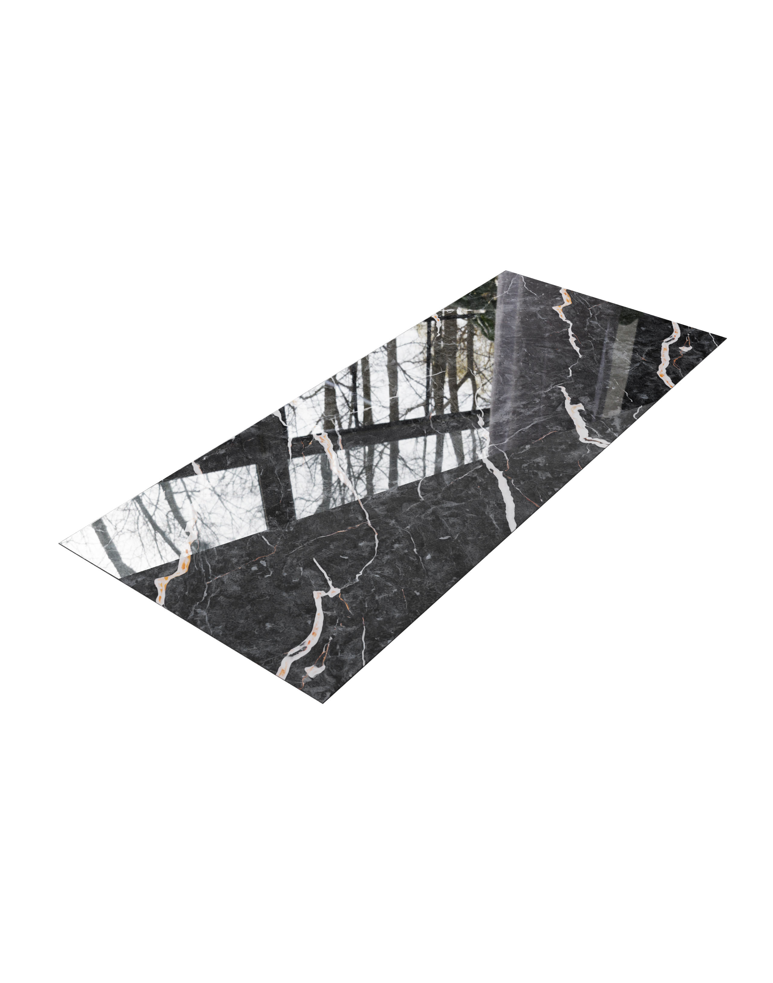 PVC-Paneel Marmor Neapel Lava 288x122 cm