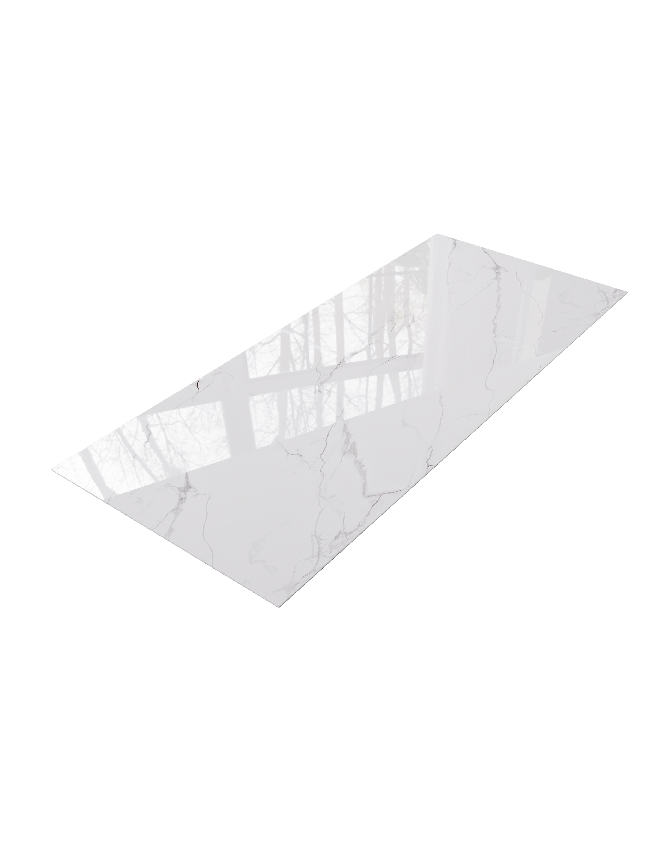 PVC-Paneel Marmor Kopenhagen Nebel 288x122 cm