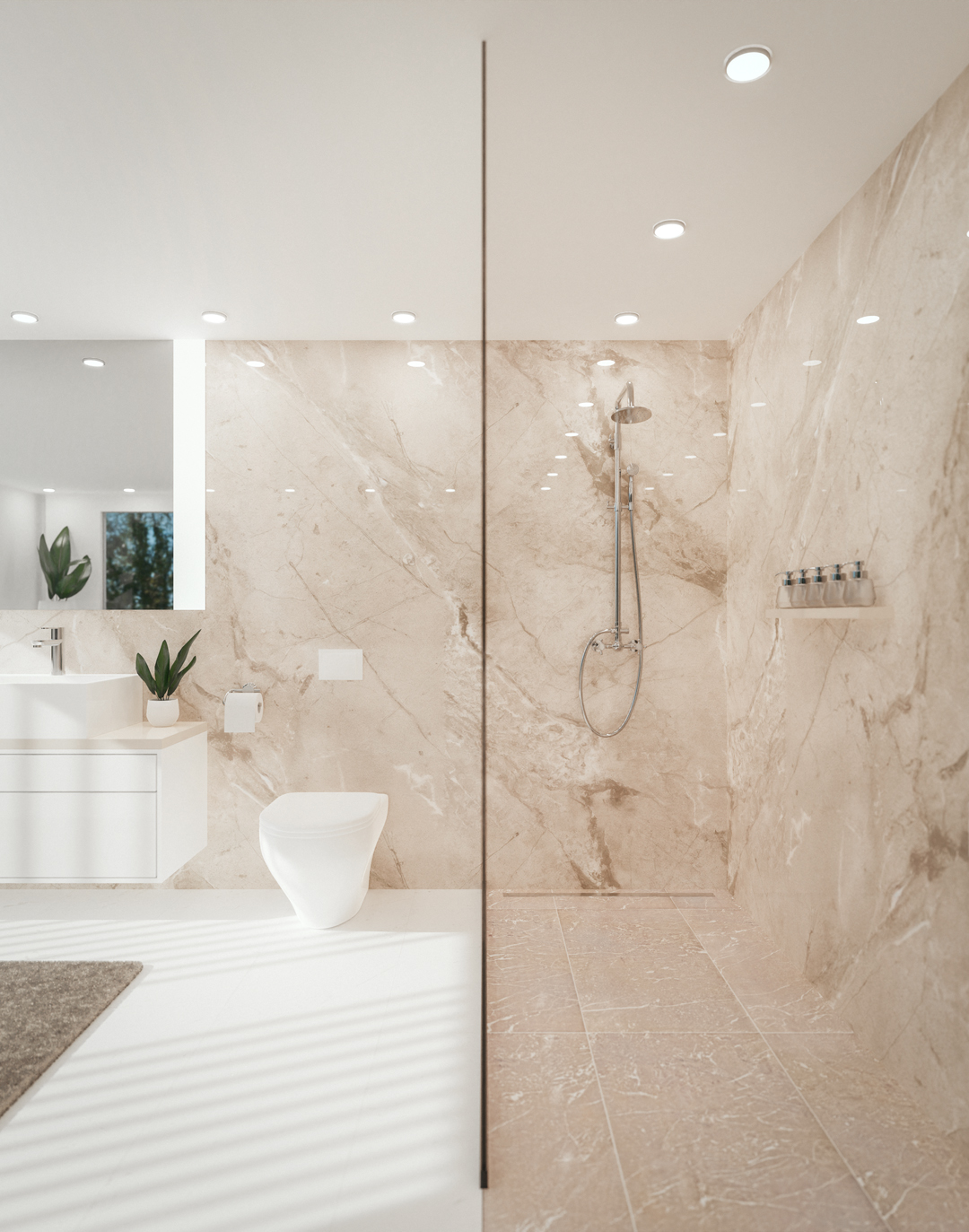 PVC-Paneel Marmor Valencia Sand 288x122 cm PVC-Paneel Marmor Valencia Sand 288x122 cm