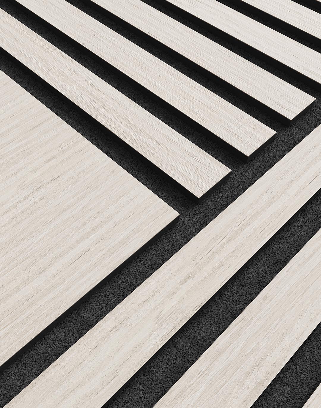 Akustikpaneel Vectra Blonde Ash 240x60 cm